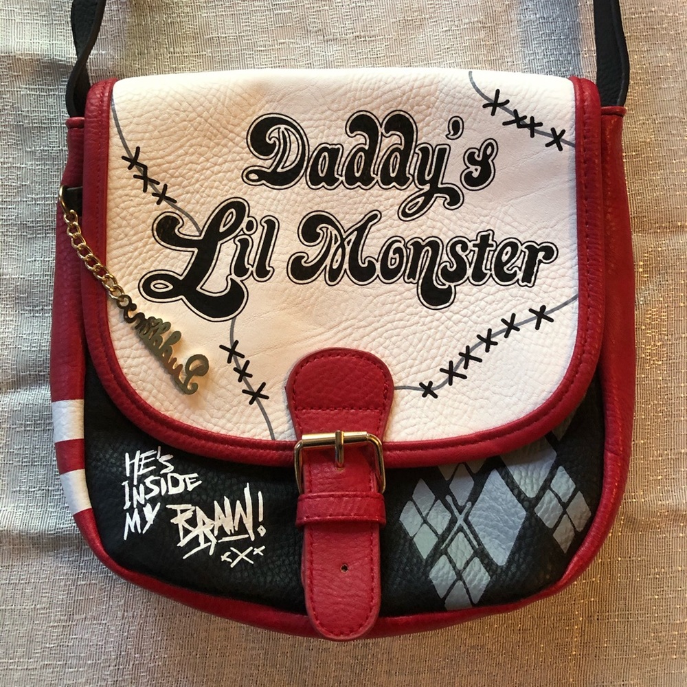 Harley Quinn cross body purse